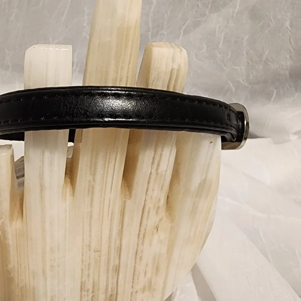 Dog / Cat Collar Leather - Size 12 - Martha Stewart